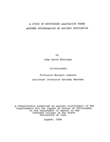 A study of stuttering adaptation under assumed minimization of anxiety motivation