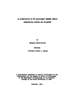 An investigation of the relationship between certain psychological factors and childbirth