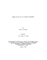 Federal taxes and the business structure