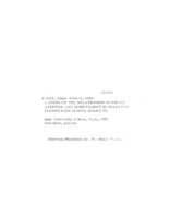 A study of the relationship between attitude and achievement in selected elementary school subjects