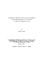 A catalogue of Etruscan and Roman art and architecture in the three dimensional slide collection of the State University of Iowa