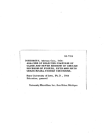 Analysis of selected features of older and newer editions of certain revisions of fourth, fifth and sixth grade social studies textbooks