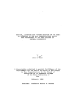 Reading, listening and viewing behavior of the aged: an inventory of the mass communications habits and preferences of 200 aged persons in Oxford, Mississippi