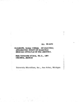 An electromyographic study of selected muscles involved in the shotput