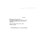 Statistical theory of energy-level spacing distributions for complex spectra