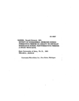Effect of submaximal exercise during formative periods on ability to develop endurance during postformative periods: a study with rats