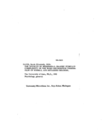 The effects of peripheral graphic stimulus complexity on the word recognition thresholds of normal and retarded readers