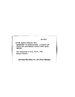 Response to innovation: a study of popular argument about new mass media