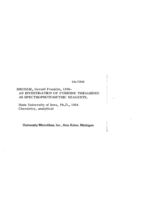 An investigation of pyridine thioamides as spectrophotometric reagents