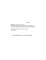 An analysis of the content of Catholic diocesan newspapers in the United States
