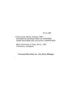Studies of interaction of steriods with proteins and related compounds