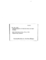 Measurement of viscous drag of ship forms