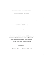 The comparative study of monoamine oxidase in relation to deoxyribonucleic acid of normal and cirrhotic human liver