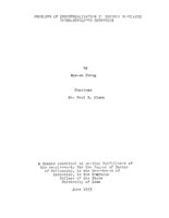 Problems of industrialization in densely populated under-developed countries