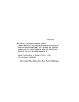 Differences between brain-damaged and schizophrenic patients in three aspects of Wechsler Adult Intelligence Scale Performance
