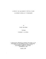 A study of the relationship of physical fitness to success in school and to personality