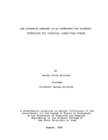The microwave spectrum of asymmetric top molecule containing two identical quadrupolar nuclei