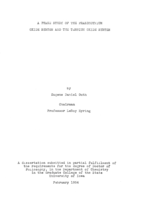 A phase study of the praseodymium oxide system and the terbium oxide system