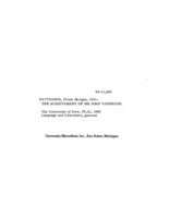 The achievement of Sir John Vanbrugh