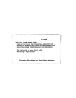 The effects of differential amounts of stimulus familiarization on discriminative reaction time performance in children