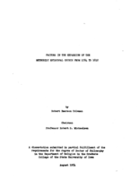 Factors in the expansion of the Methodist Episcopal Church from 1784-1812