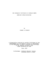 The problem of stuttering in certain North American Indian societies