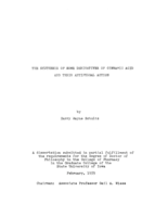 The synthesis of some derivatives of cinnamic acid and their antifungal action