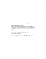 The effect of professional training, amount of information, and correctness of information on accuracy of prediction