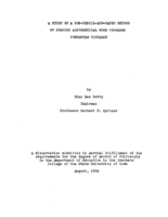 A study of a non-pencil-and-paper method of solving arithmetical word problems presented visually