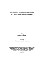 Verbal behavior of schizophrenic and normal subjects as a function of types of social reinforcement