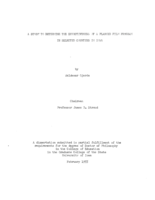 A study to determine the effectiveness of a planned film program in selected counties in Iowa