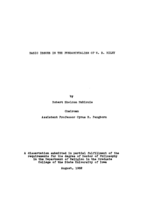 Basic issues in the fundamentalism of W.B. Riley