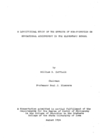 A longitudinal study of the effects of non-promotion on educational achievement in the elementary school