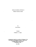 Social and political attitudes in fiction of ranch and range