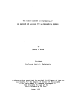The comic element in Beaumarchais' Le Barbier de Seville and Le Mariage de Figaro