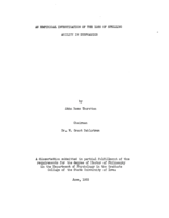 An empirical investigation of the loss of spelling ability in dysphasics