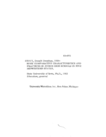 Some comparative characteristics and practices in junior high schools in five midwestern states