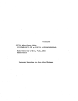 Certain sets of p-power automorphisms