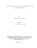 A study of errors in visual methods of measurement of the velocities of meteors