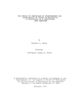 The effect of precentage of reinforcement and distribution of trials on resistance to extinction of a conditioned fear response