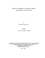 A study of the graduates of the College of Commerce, State University of Iowa, 1921-1951