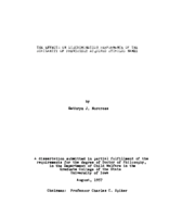 The effects on discrimination performance of the similarity of previously acquired stimulus names