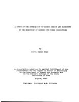 A study of the integration of scenic design and directing in the execution of scenery for three productions