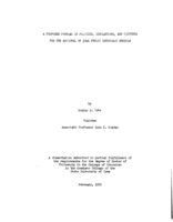 A proposed program of policies, regulations, and criteria for the approval of Iowa public secondary schools