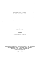 The problem method in science in grades one, two, and three