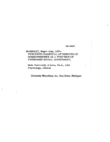 Perceived parental attributes of schizophrenics as a function of premorbid social adjustment