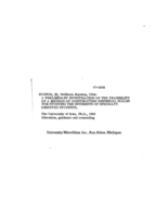 A preliminary investigation of the feasibility of a method of constructing empirical scales for studying the interests of specialty oriented students