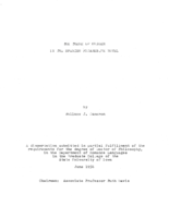 The theme of hunger in the Spanish Picaresque novel