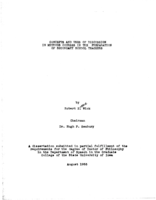 Concepts and uses of discussion in methods courses in the preparation of secondary school teachers
