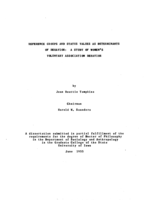 Reference groups and status values as determinants of behavior: a study of women's voluntary association behavior